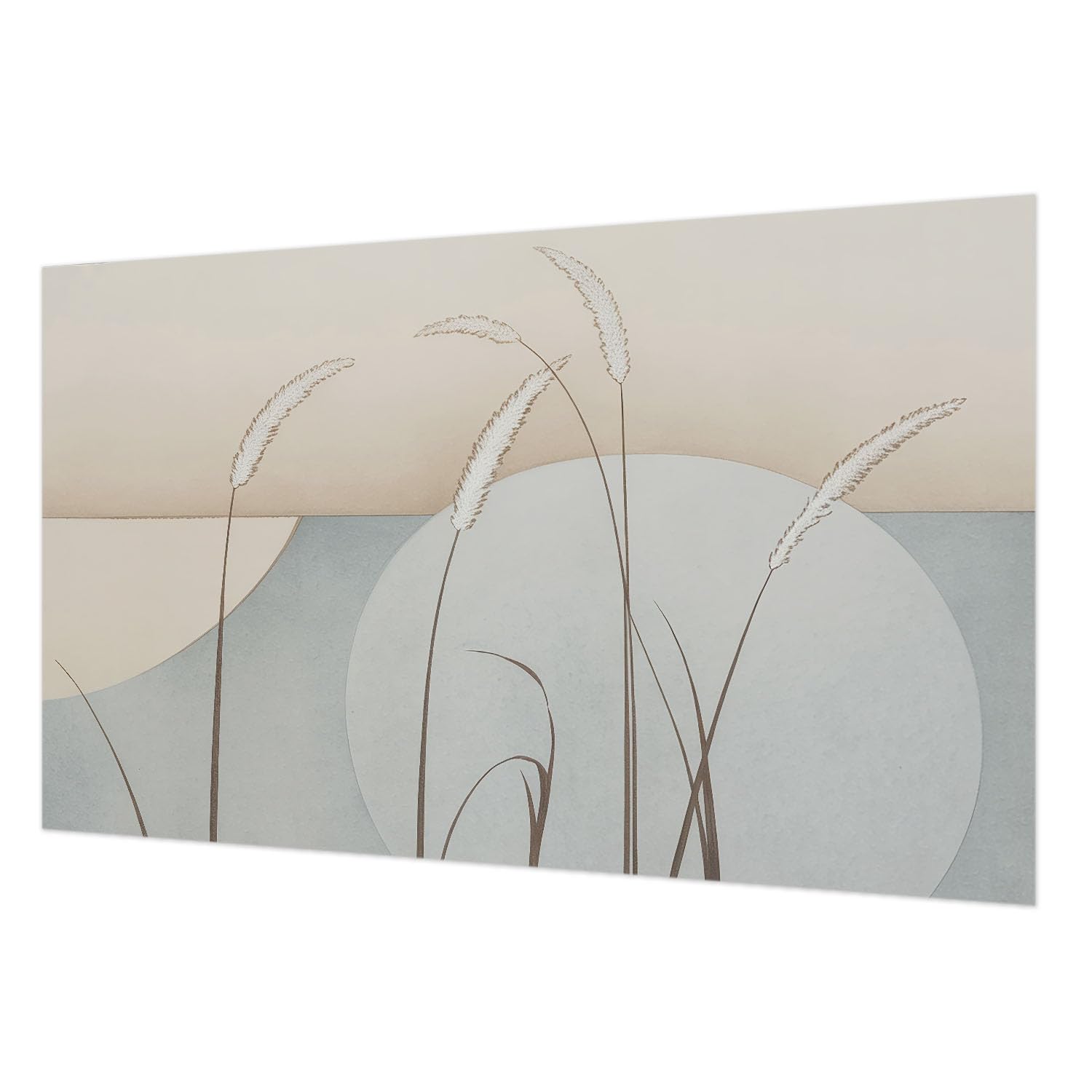 Papier peint intissé herbes douces 416x254 colle incluse pour masquer les défauts