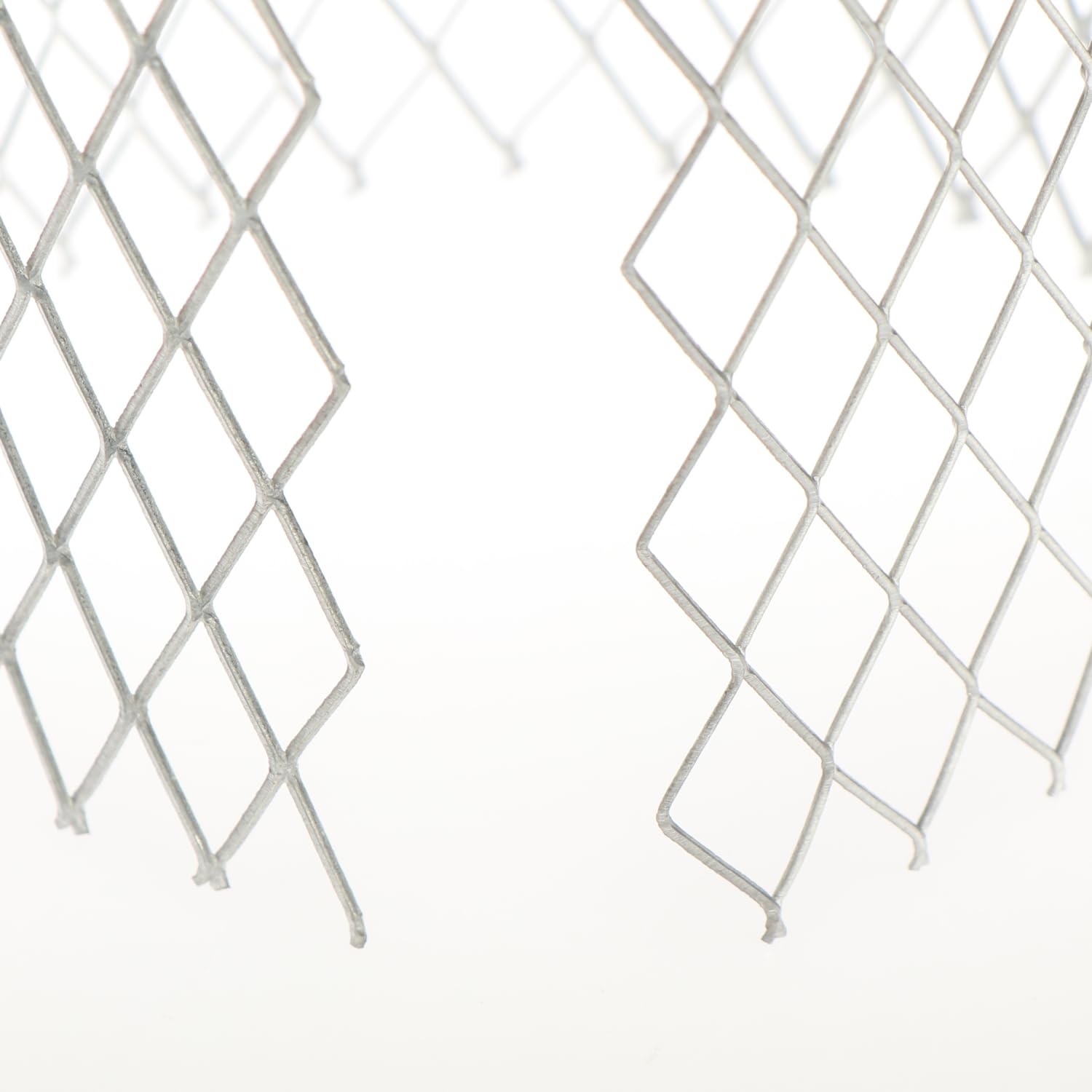 com-four® 4X Protezioni per grondaie per pluviali in Acciaio zincato - Protezione dalle Foglie per Tubi da 6,5-9 cm Ø - setaccio per Foglie Contro (Set 7 - Protezione pluviale in Acciaio 4X)