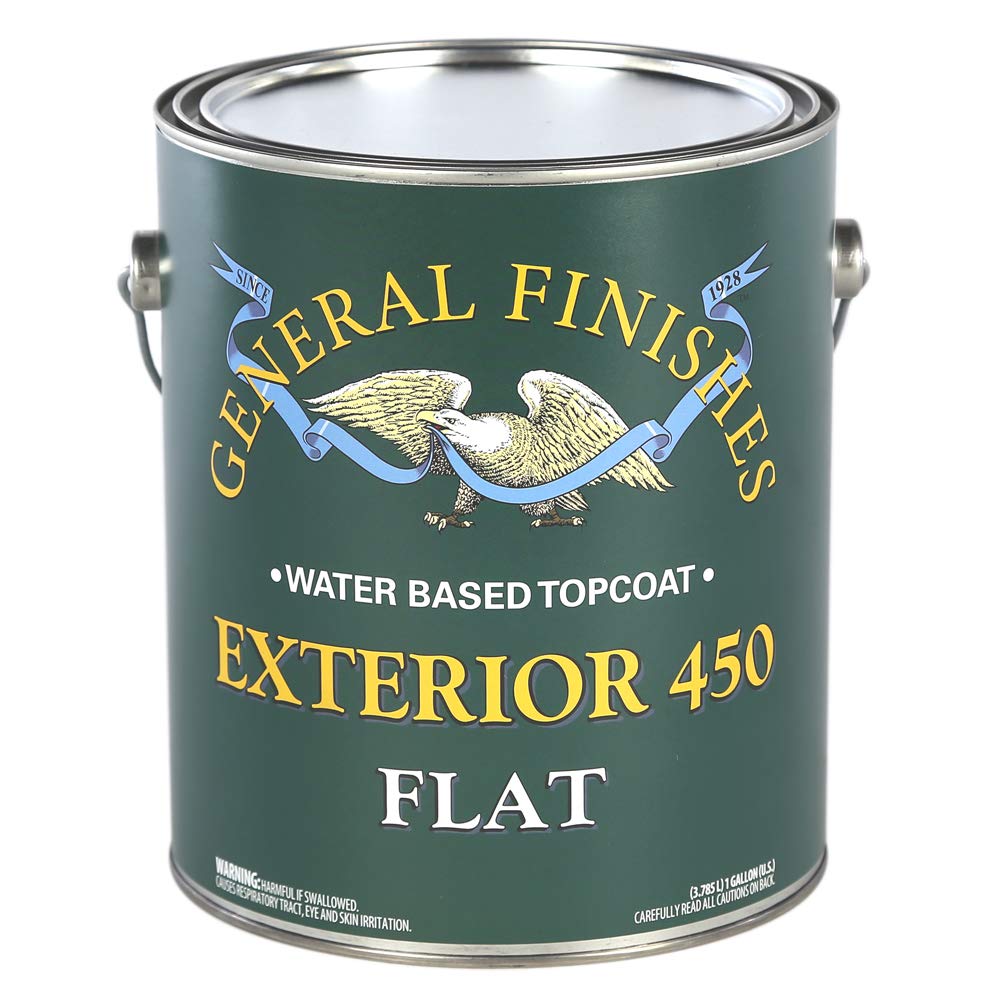 Buy General Finishes Water Based Exterior 450 Clear Flat Gallon Online