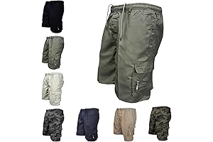 Carhartt Men's Zipper Pocket Hiking Athletic Running Shorts