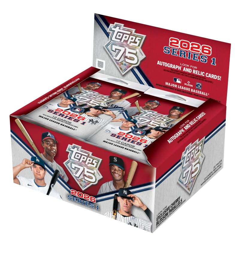 Amazon.co.jp: 2026 Topps Baseball Series 1 - Japan Edition - Mega
