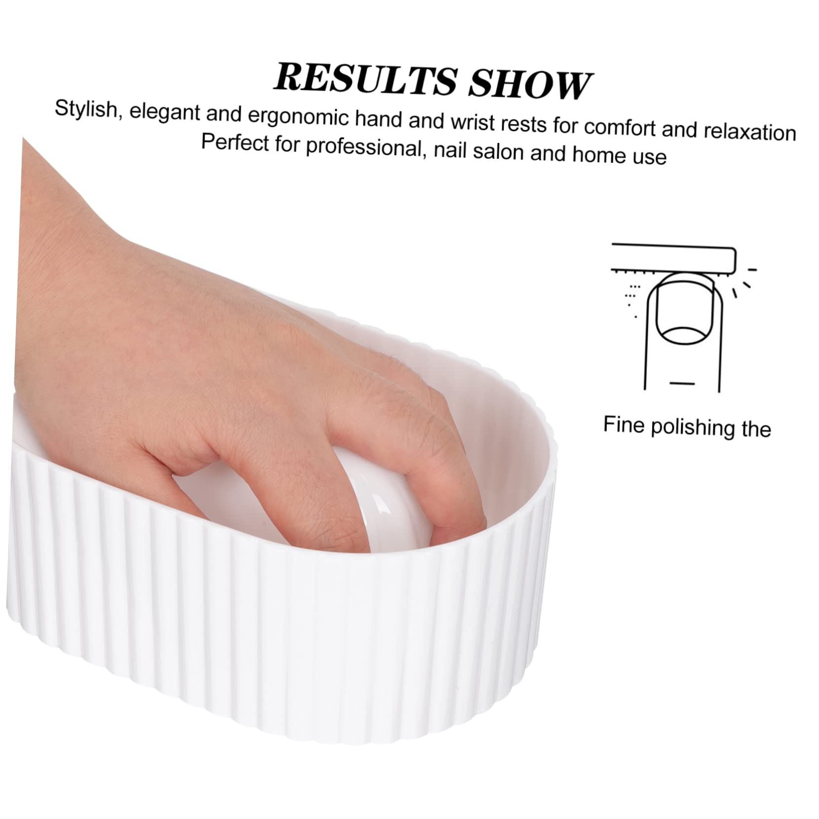 Happyyami 2 Piezas Herramienta de tazón de mano remojo Gel eliminar barniz las manos clavo cuencos de manicura Tazón para los dedos removedor de uñas Acrílico