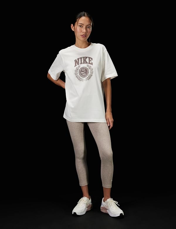 Nike Women's Sportswear T-Shirt Est 1972, Sail, X-Small by Nike - Image 6