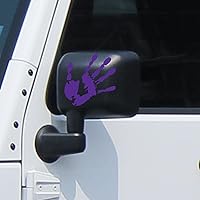 Vista 8 de Sabary 2 piezas de calcomanías de onda, señal de onda, compatible con SUV, vehículo todoterreno, para pegatinas manuales para automóviles, Rosa