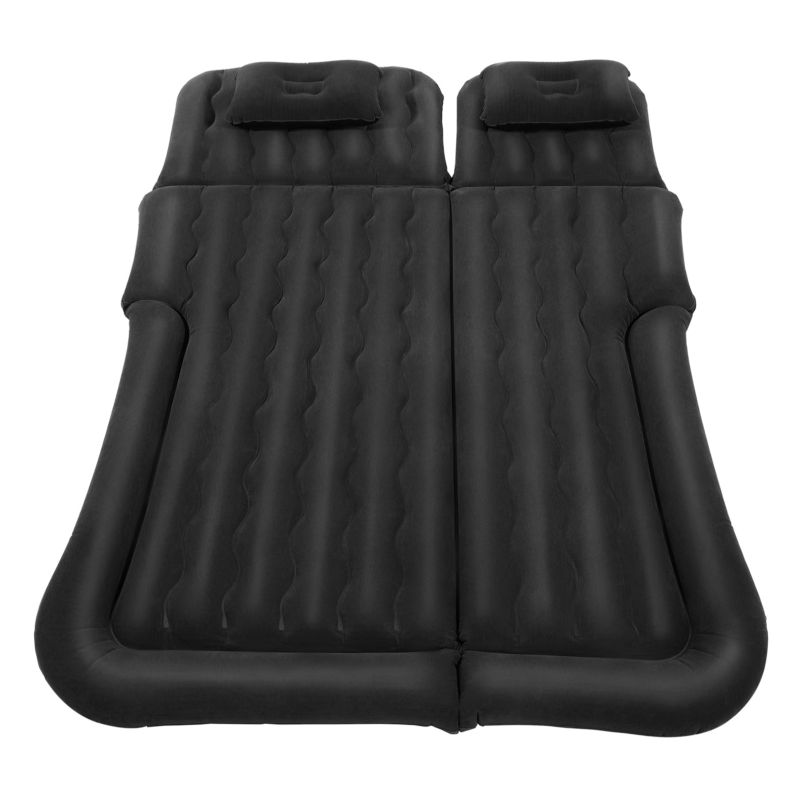 CUMELLIIR Colchón para coche SUV 170 x 120 cm, asiento trasero para cama de coche que ofrece espacio para 2-3 adultos, colchón de maletero con 2 cojines y bomba para coche, camping, viajes, color