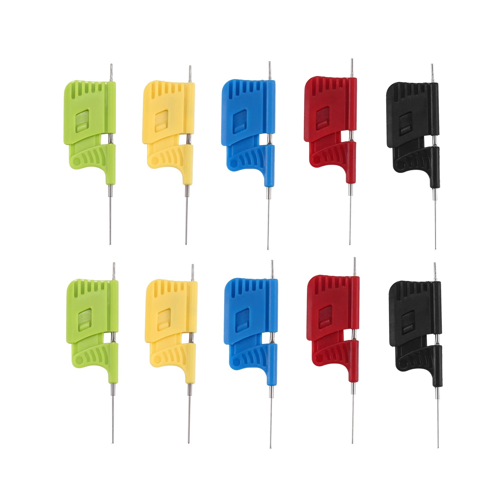 Ocnvlia 10Pcs Sdk08 Test Clip Smd Ic Test Hook Clips For Electrical Testing Ultra Small Clip Test Chip