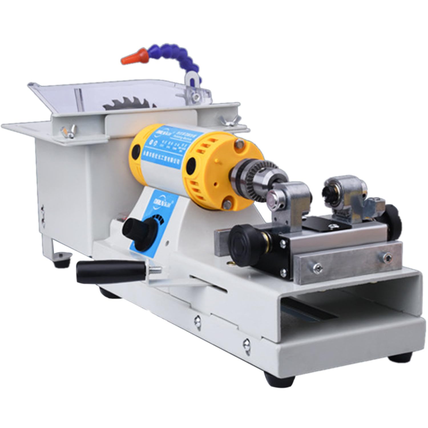 Macchina per Sfaccettatura Di Pietre Preziose Taglio Intaglio Lucidatrice 750 W Kit Lucidatrice per Pietre Preziose Giada Gemme Cristallo Smerigliatrice,Lucidatrice 800 a 10000 Giri/Min