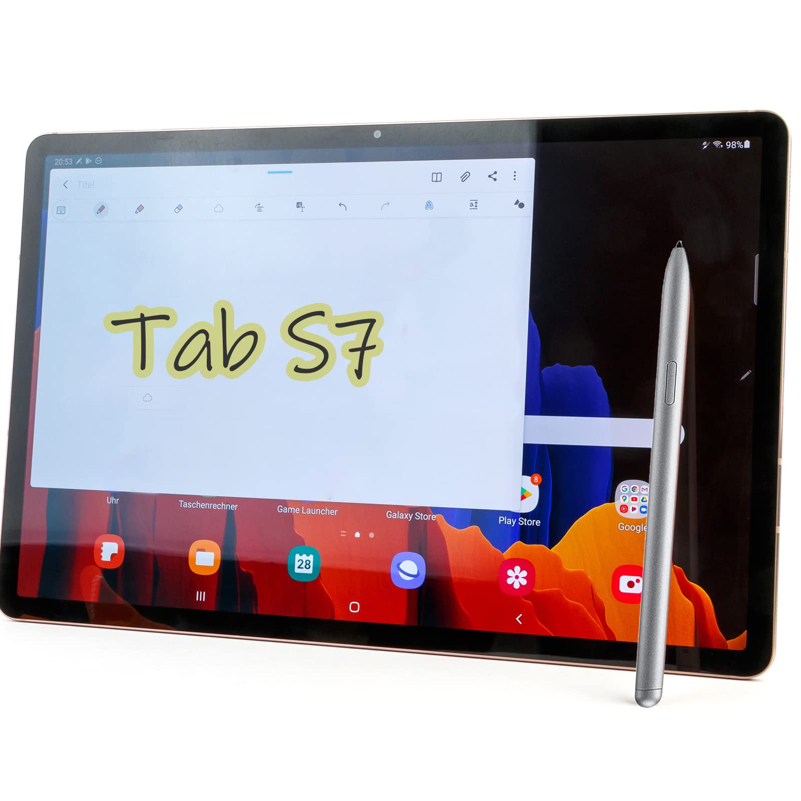 Samsung Galaxy Tab S7 本体 Sペン付き Amazon | Tab S7 Sペン Bluetoothなし Samsung Galaxy Tab S7 / S7