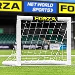 FORZA Mini Target Goals [3ft x 2.5ft | 4ft x 2.5ft] - The World’s #1 Garden Football Goals! | UK-Made, 2 Min Setup, Unbreakable Goalpost - Buy Once, Play Forever! (3ft x 2.5ft)