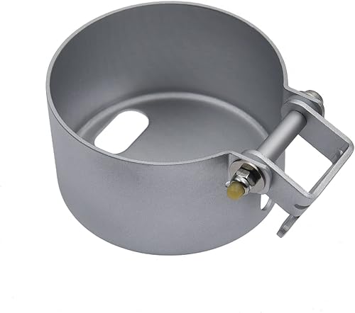 Miniatura 4 de KAOLALI Taza de tacómetrovelocímetro de 3.346 in (3 38 pulgadas) en el salpicadero, soporte de taza de montaje universal para tablero de instrumentos