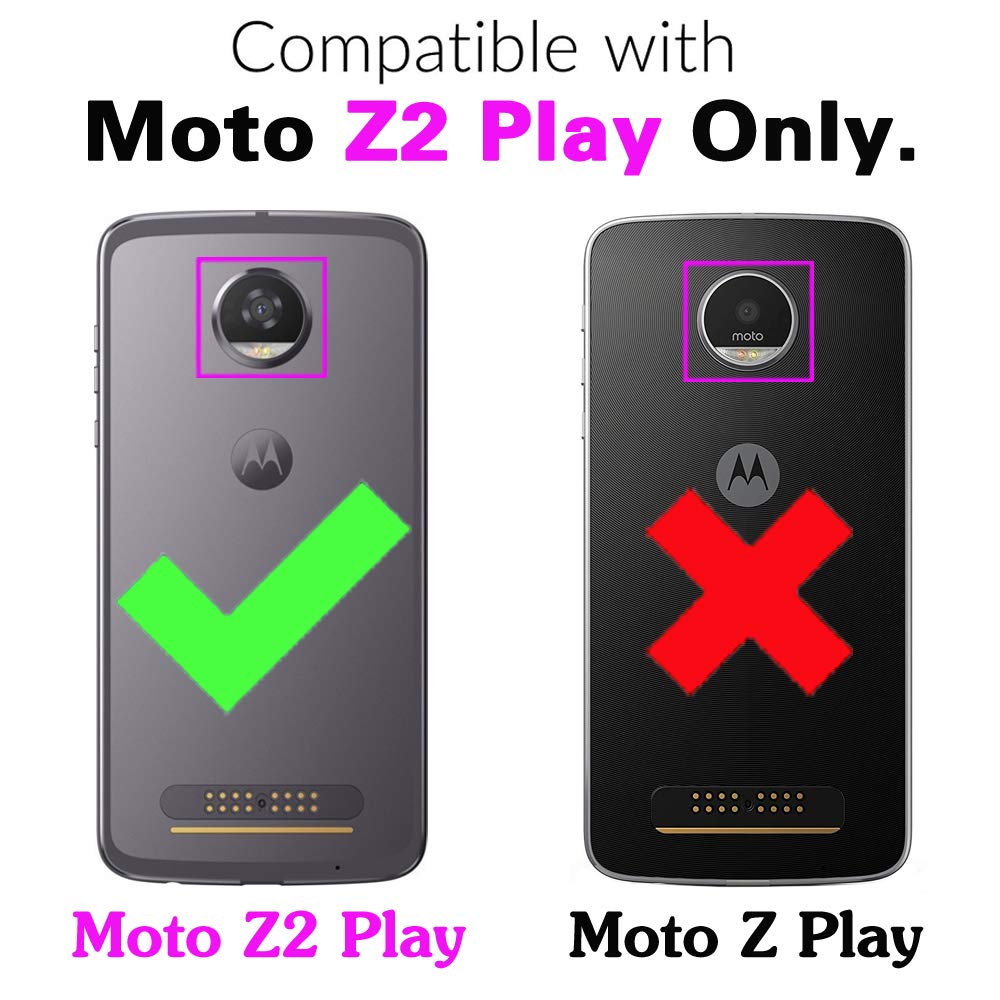 Amazon.com: Asuwish Phone Case for Moto Z2 Play with Tempered