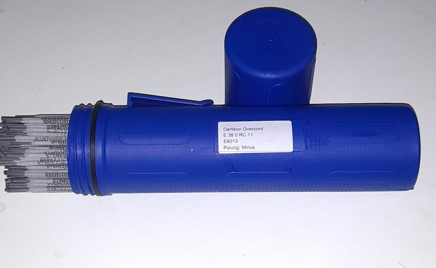 Carcaj para electrodos de varilla con Oerlikon Overcord 155 unidades/diferentes grosores