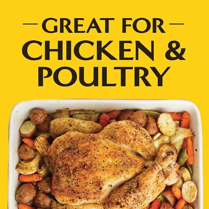 Lawry"s-All Purpose Chicken Seasoning, Big 16.5 oz Bottle – Versatile Blend for Poultry, Soups & Everyday Meals