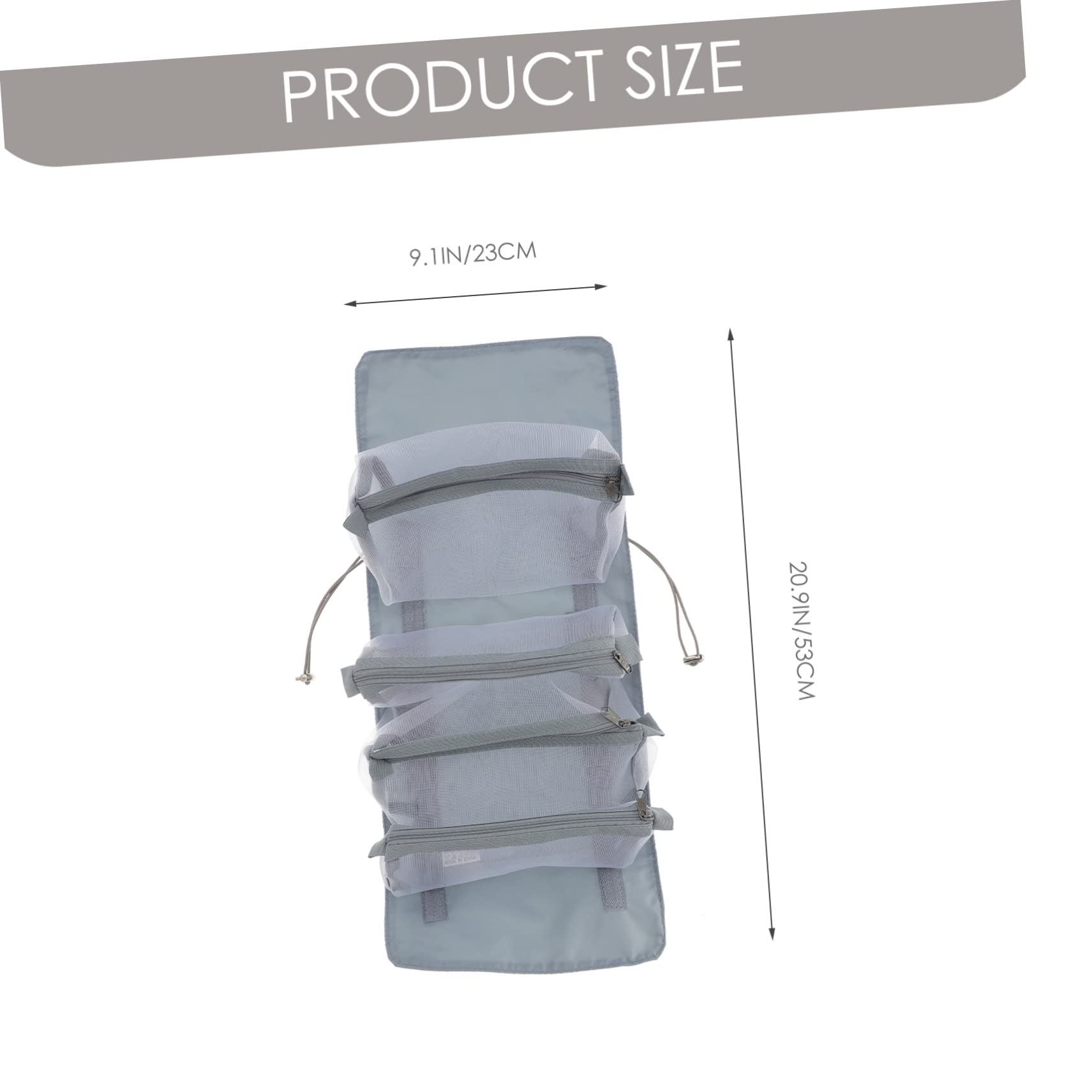 MAGICLULU 3piezas Bolsa De Maquillaje Detachable Neceser De Plegable para Cosméticos Gran Capacidad y Diseño Práctico para y Color Aleatorio
