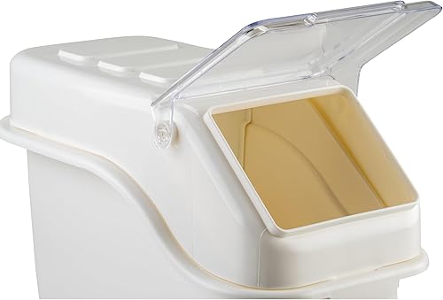 Miniatura 3 de Winco Contenedor de ingredientes de estante de 5 galones, 80 tazas, NSF