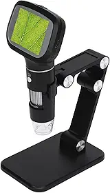 TARSHYRY Microscópio Portátil, Microscópio Digital Portátil Com Ampliação de 1600x Com Tela IPS, para Tirar Fotos e Vídeos, para Inspeção, Reparo de Placa de Circuito, Coleção
