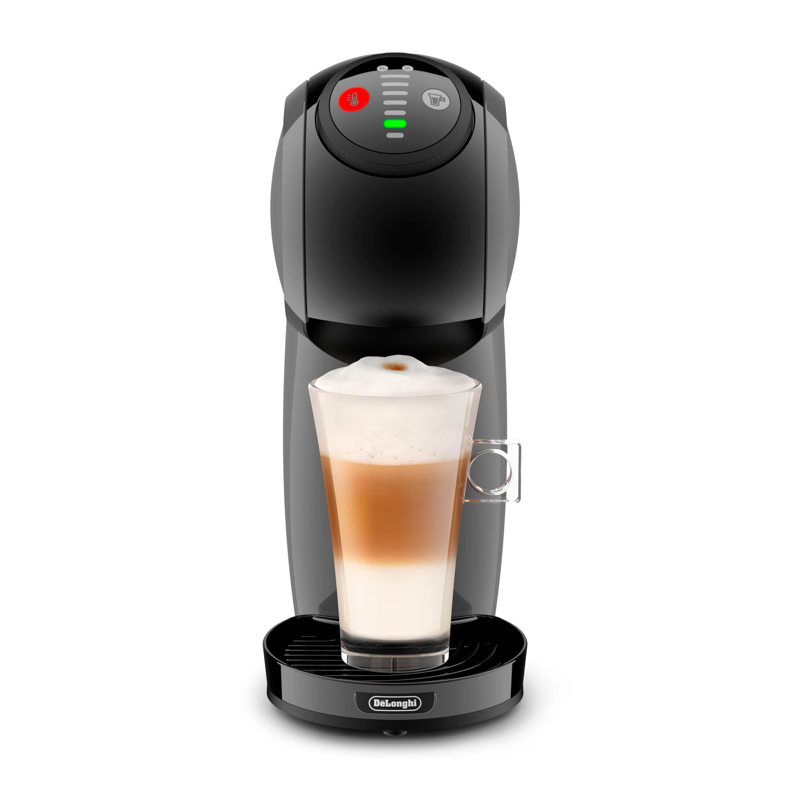 NESCAFÉ DOLCE GUSTO De'Longhi Genio S, Macchina per Caffè Espresso e Altre bevande in capsula, Automatica, Antracite