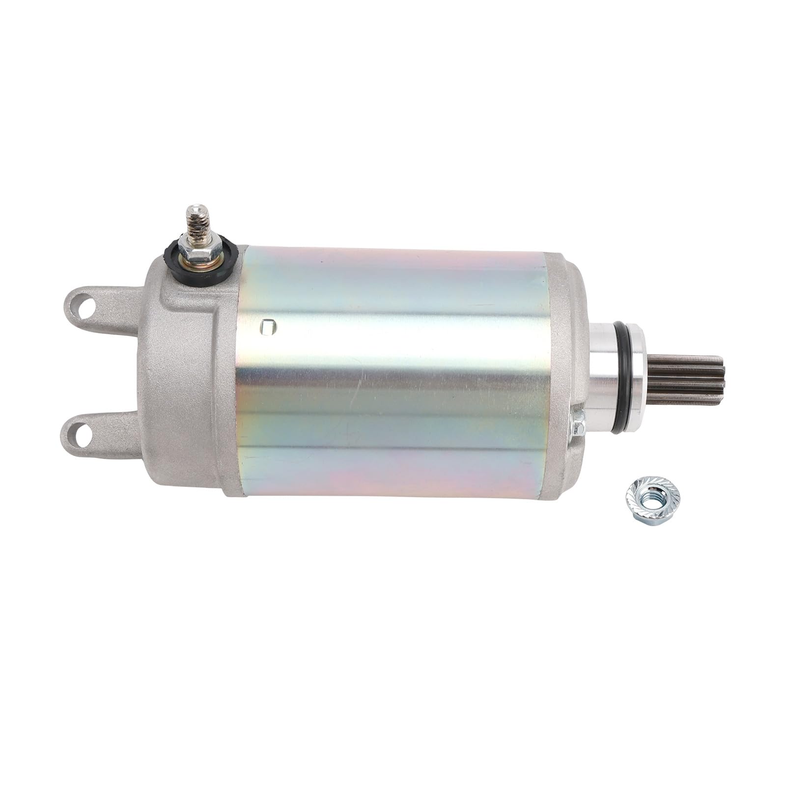 MAD HORNETS Starter Motor 9 Tooth Adatto per Suzuki GSX400 1982-1999 GS650G GS650GL GS650GT 1981-1983 GSX250 1982-1983 31100-43400 31100-43401 31100-44110 31100-30B00-H17