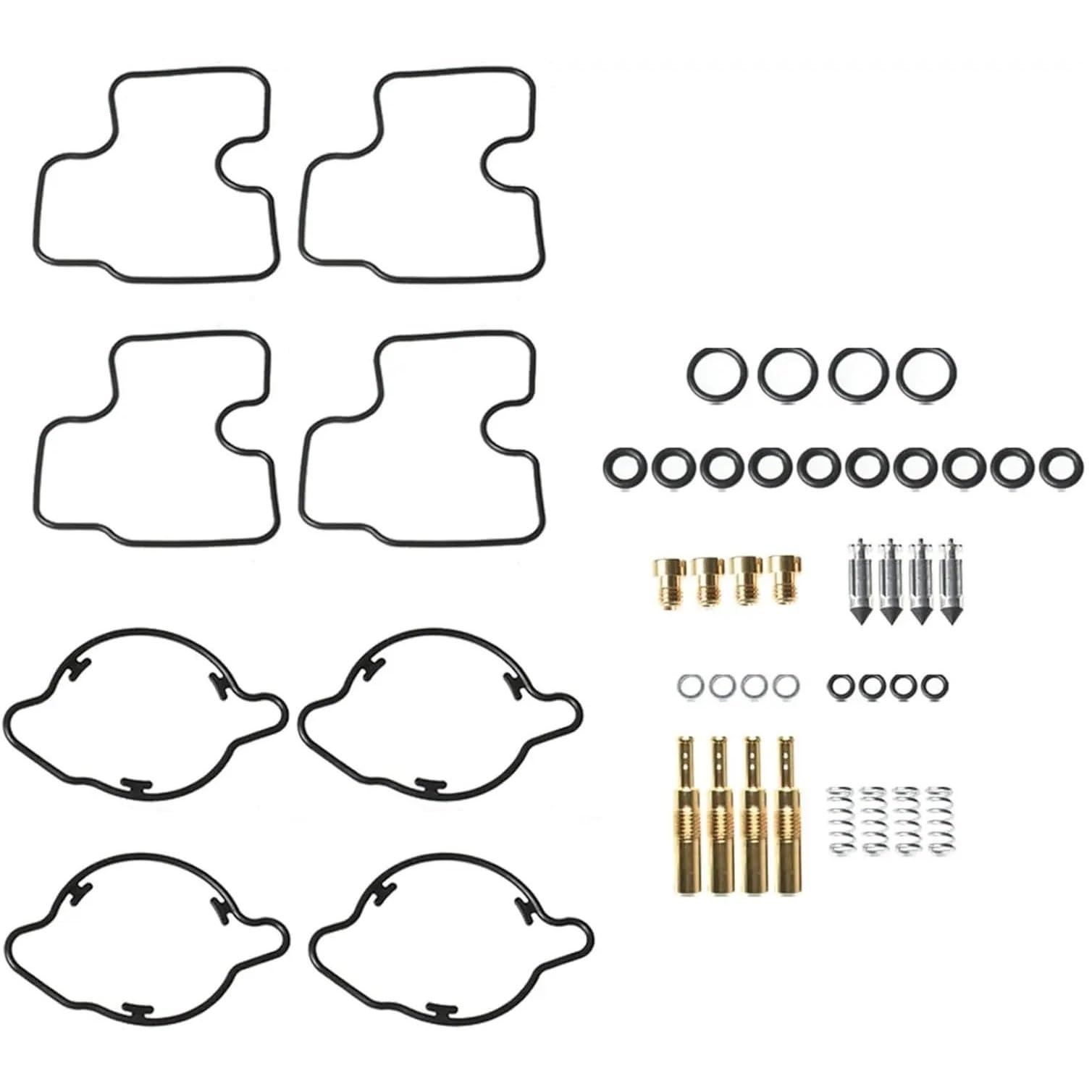 Kit revisione completo motore Adatto per Honde CBR900RR CBR 900 RR SC33 BJ 1996-1999 4 pezzi Kit di riparazione carburatore Carb Set di ricambio Kit Guarnizioni per motore
