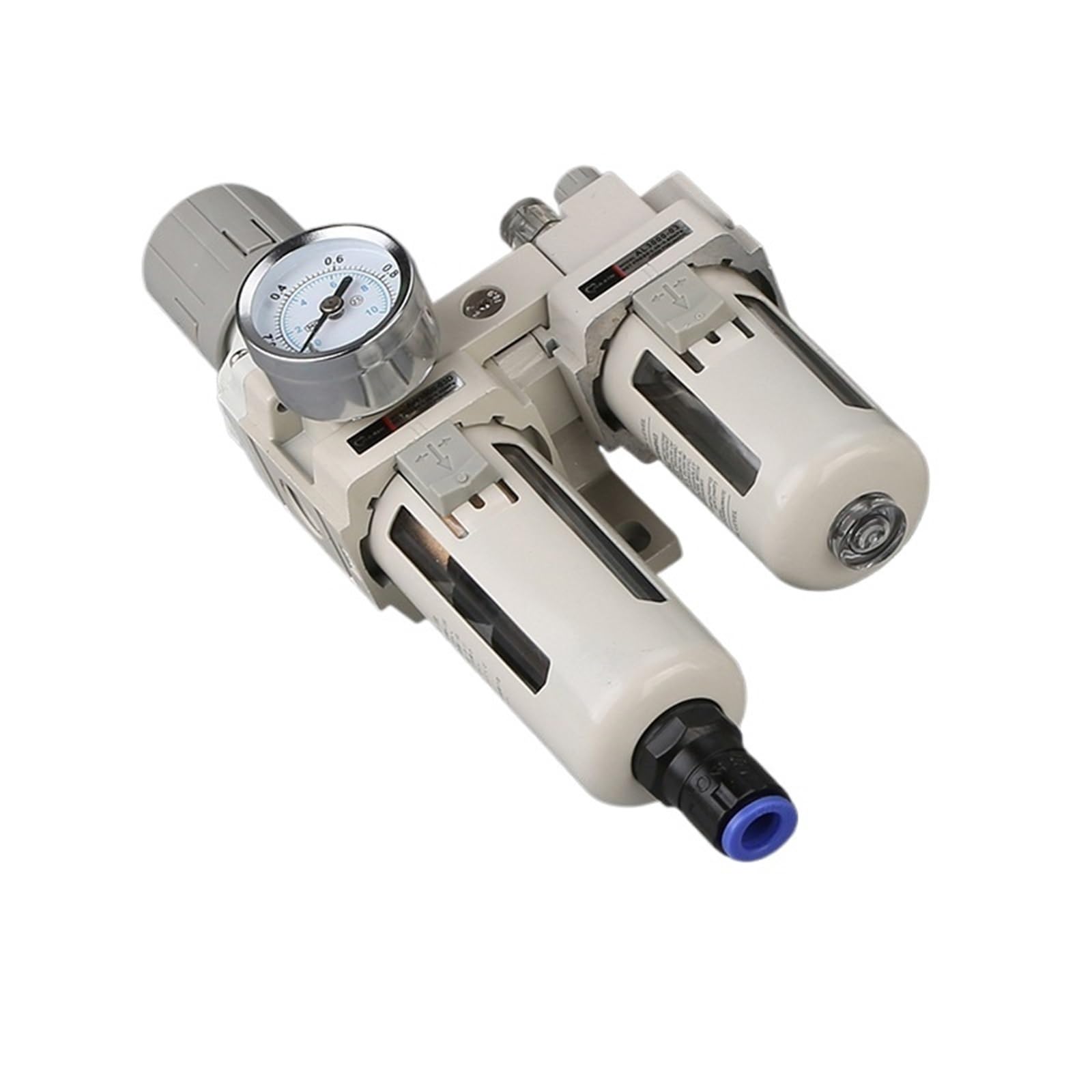 Éliminer l'eau de l'air comprimé avec le séparateur AC2010-02D blanc