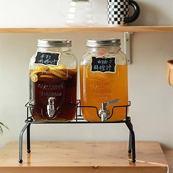 Amazon｜Sarinyドリンクサーバー 2個ドリンクディスペンサー