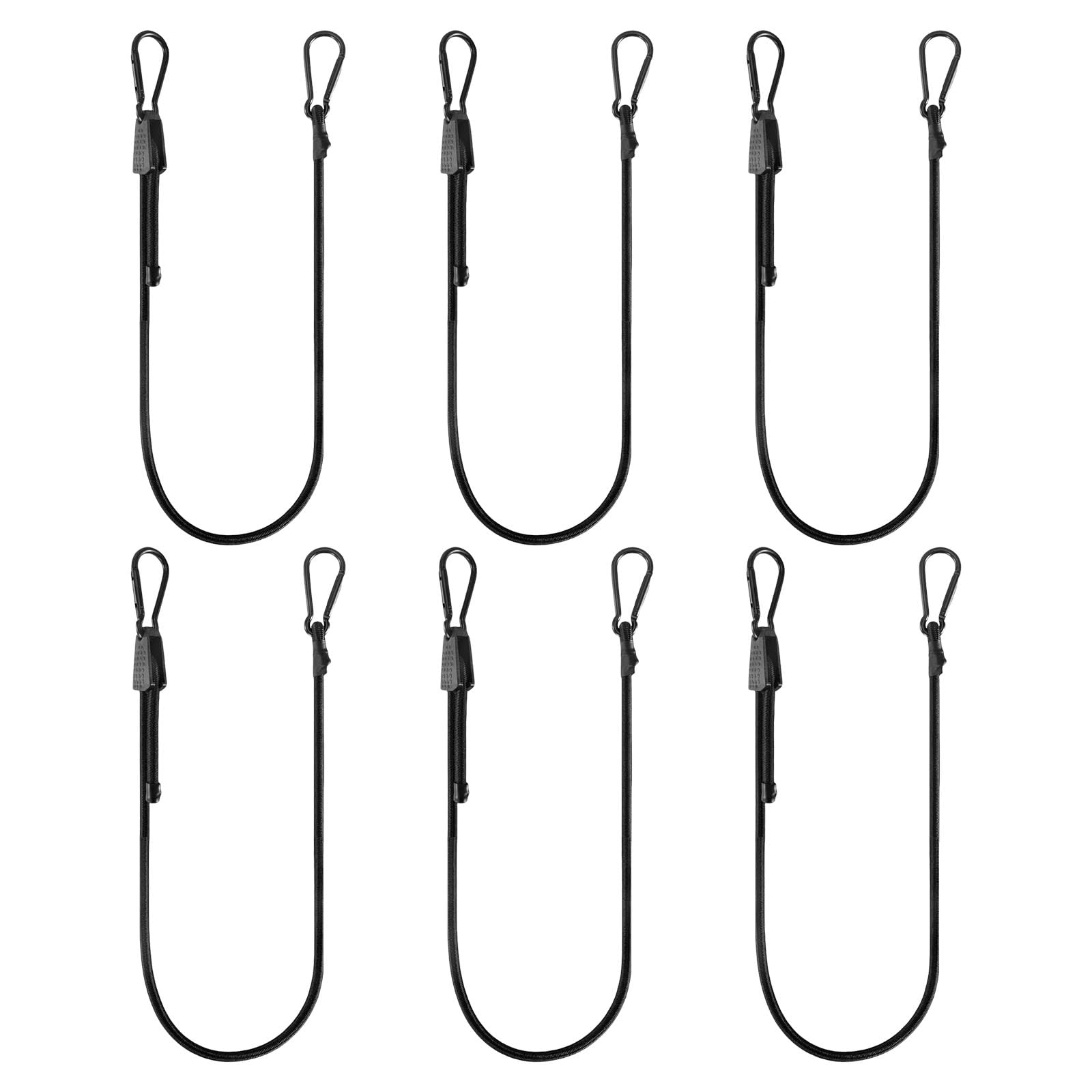 Bungee Cord Elastic Strap Safety Hook Tie Down Strap for Truck Luggage and Outdoor Activities Adjustable Cord