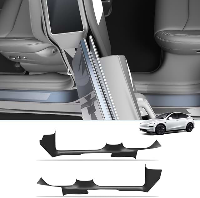 Premium TPE Door Entry Guard for Tesla Model Y Juniper 2026 (2PCS Set)