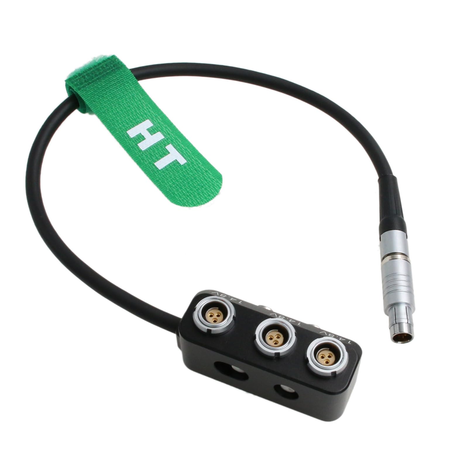 Power RS Splitter Box de 12/24V triple con conectores Fischer para cámara de cine 8