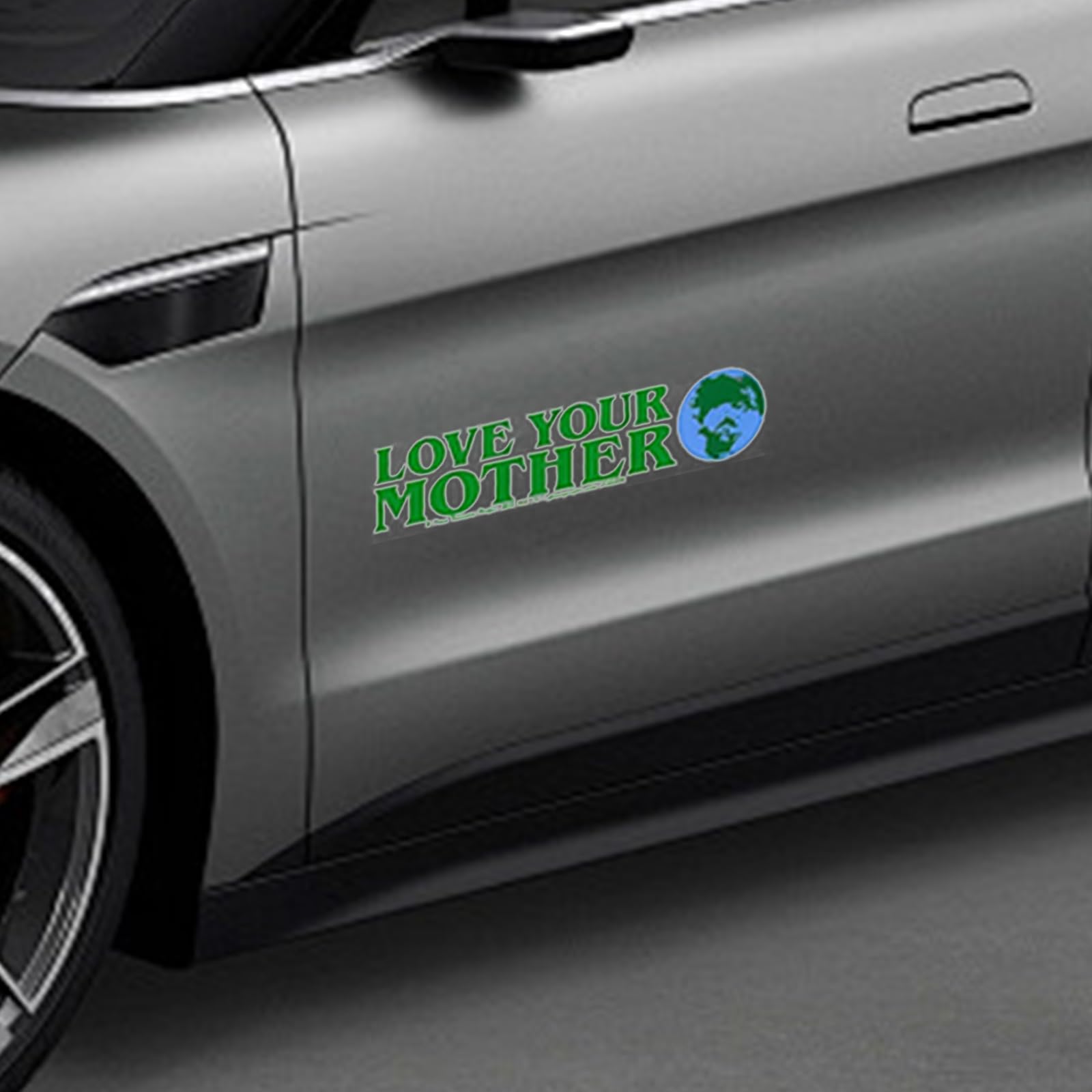 Climate Change Car Decal Vinyl Car Bumper Sticker Love Your Mother Earth Sticker Waterproof Auto Exterior Decoration Accessory