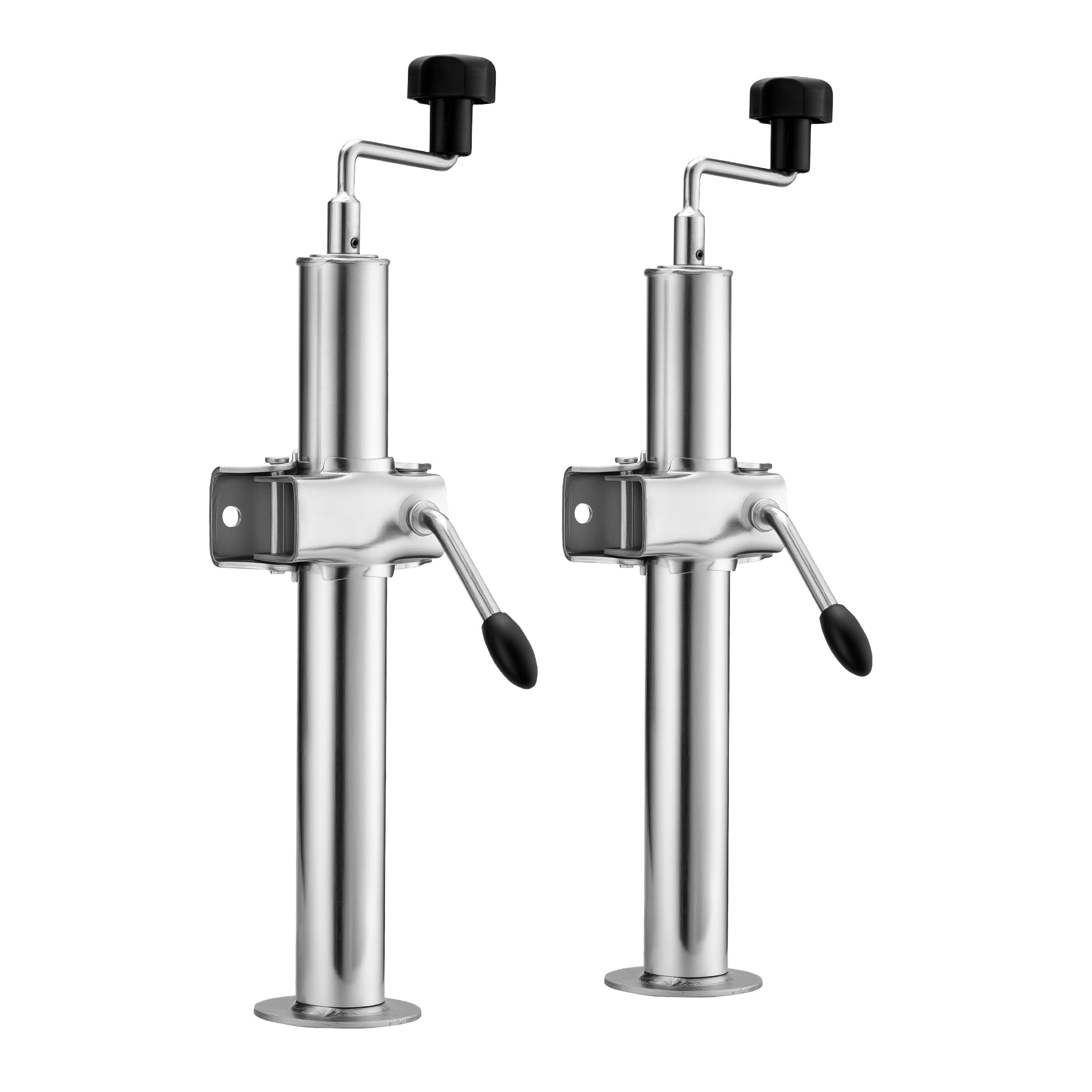 XPOtool 2 Béquilles de Support – 130 x 90 x 760 mm – capacité 2000 kg – Réglables en Hauteur 510-​760 mm – avec 2 Colliers Ø 48 mm – Pieds de stationnement