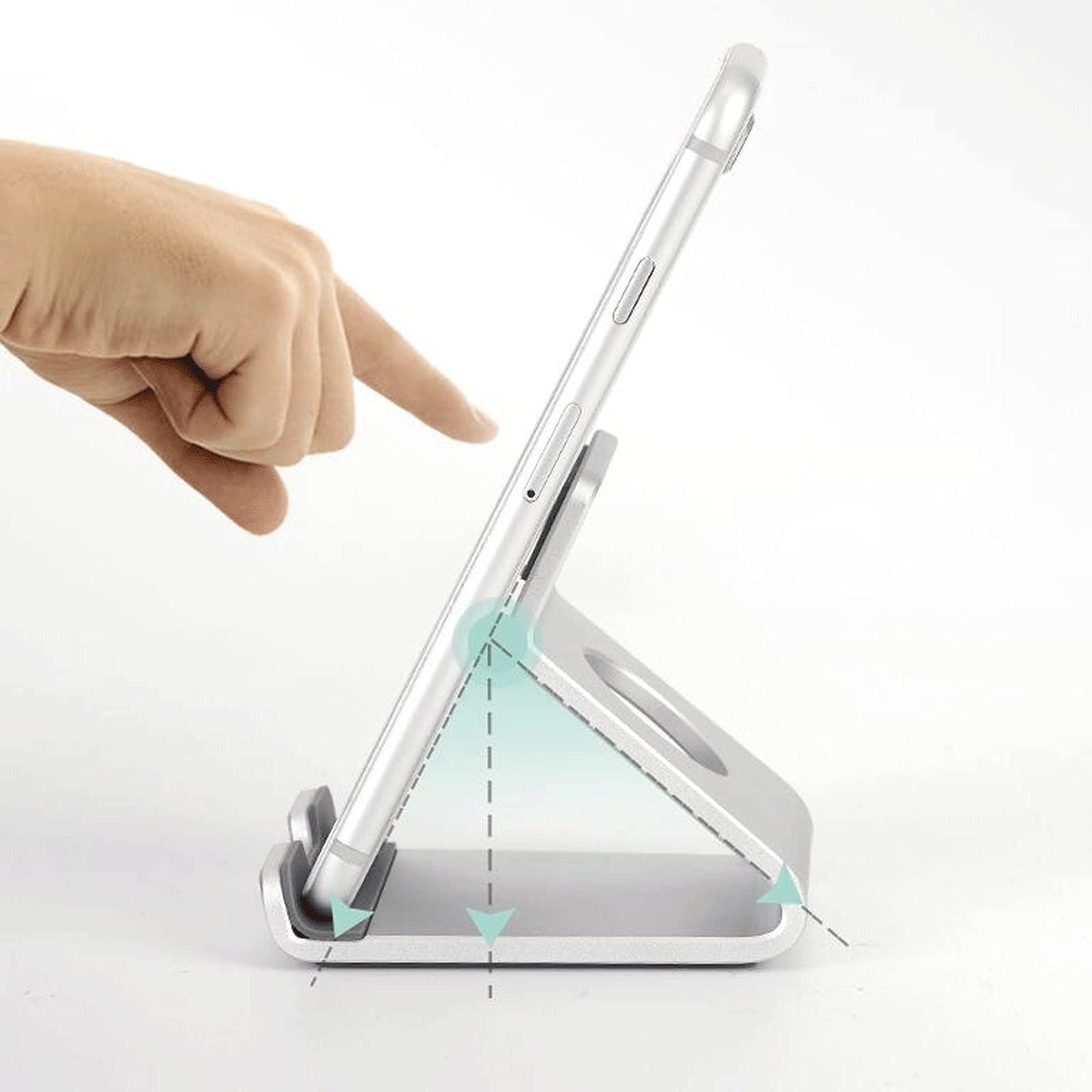 XIANGFASJZ Soporte Movil Soporte de telefonía móvil de Escritorio Soporte de Metal Soporte de Tableta