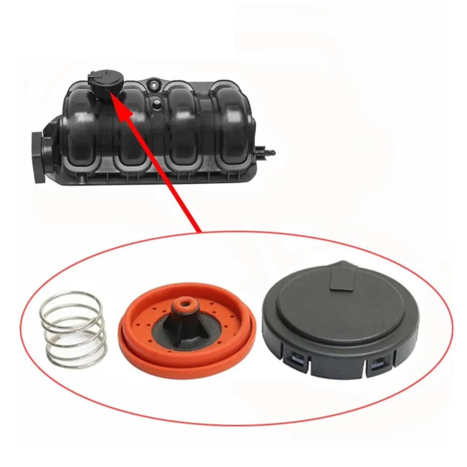 akddaf PCV Valve,Fit For Alfa Romeo,for Brera,for Coupe,for Nuovo