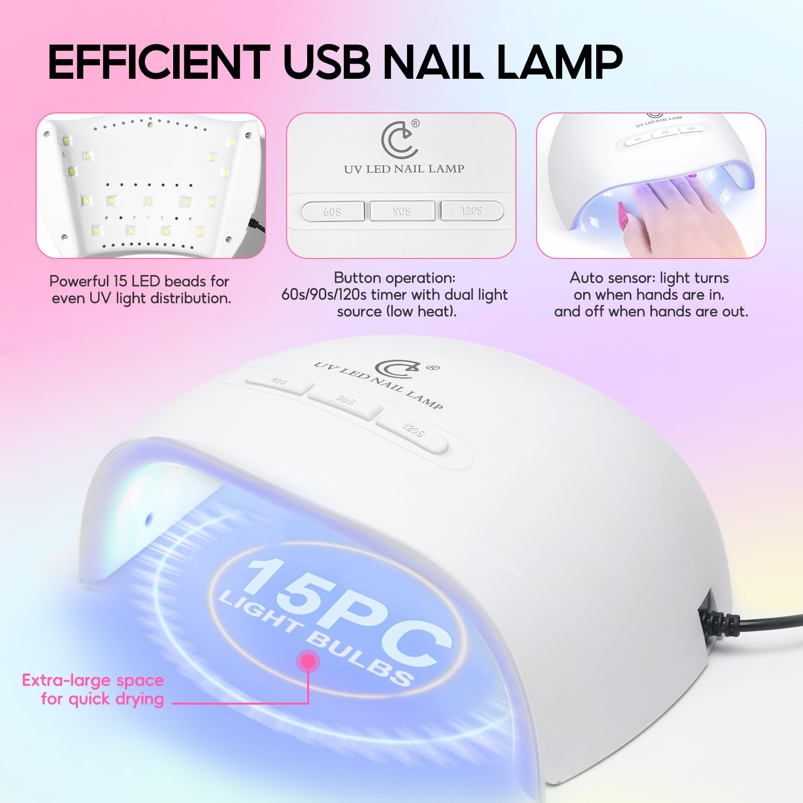 COSCELIA Acrylic Nail Kit with Acrylic Powder