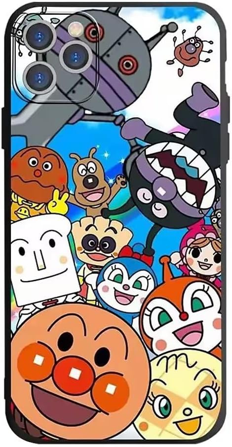 アンパンマン Iphone13 用 ケース 可愛い シリコン カバー 耐衝撃 レンズ保護 脱着簡単 指紋防止 スリム 軽量 傷防止 ばいきんまん スマホケース 日本全国 送料無料