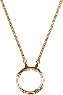 Guran Stainless Steel Loop Anti-Lost Chain for Sunglasses Eyeglass Necklace Holder Ring Holder