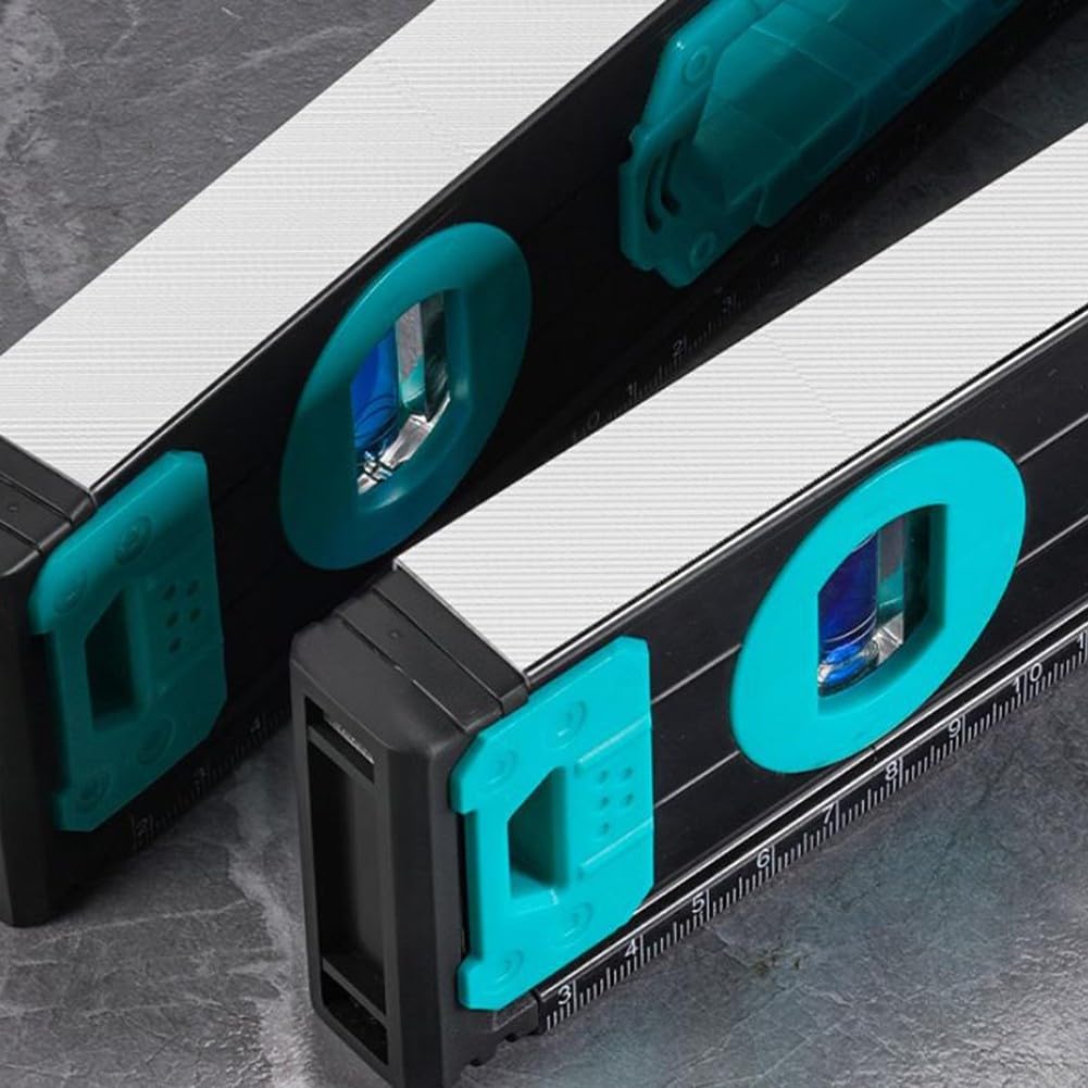 Regla de nivel digital de 300 mm, con pantalla LCD y medición de ángulo, 200/300/400 mm, material ABS, apagado automático, alerta de sonido para construcción e ingeniería