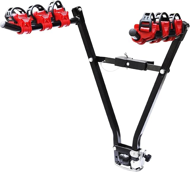 Oypla Universal 3 Bike Bicycle Tow Bar Car Mount Rack Stand Carrier