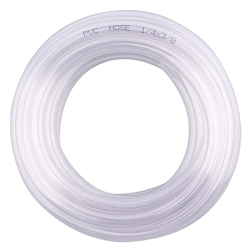 Miniatura 235 de DERNORD - Tubo de cloruro de polivinilo (PVC) de 5/16 pulgadas de diámetro interior x 7/16 pulgadas de diámetro exterior, manguera flexible