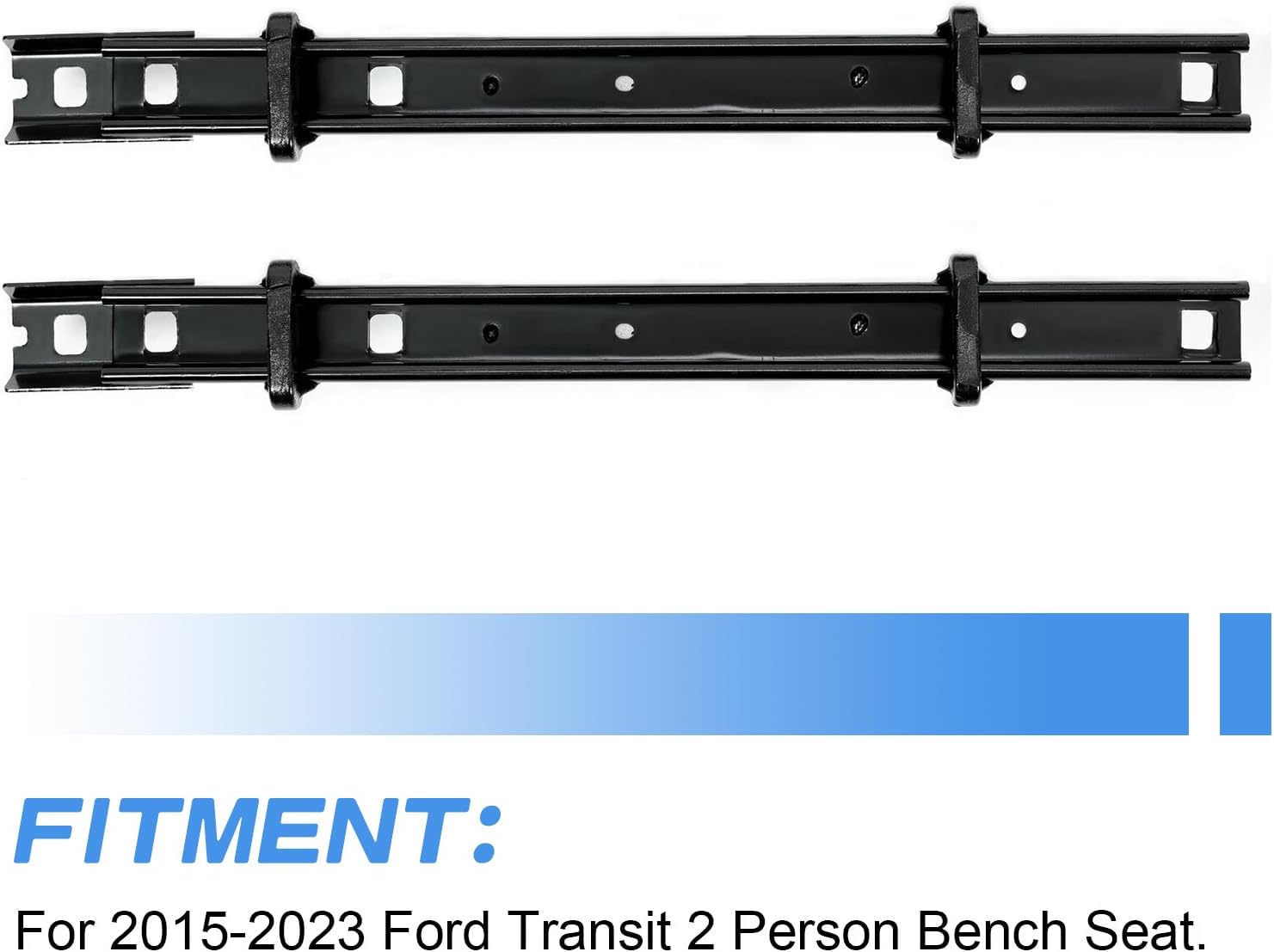 2 Person Bench Seat Bracket Compatible with 2015-2023 Ford Transit Steel Floor Track Bracket