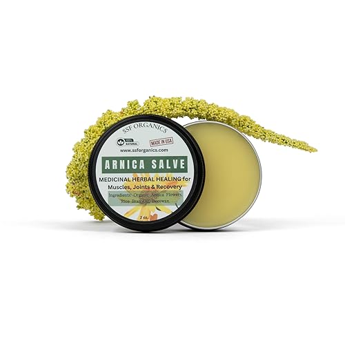 SSF Organics- Recovery and Relief- Topical Ointments and Balms- Arnica
