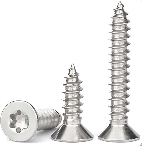 50 Pièces Vis à Bois M3x12mm QANCEN