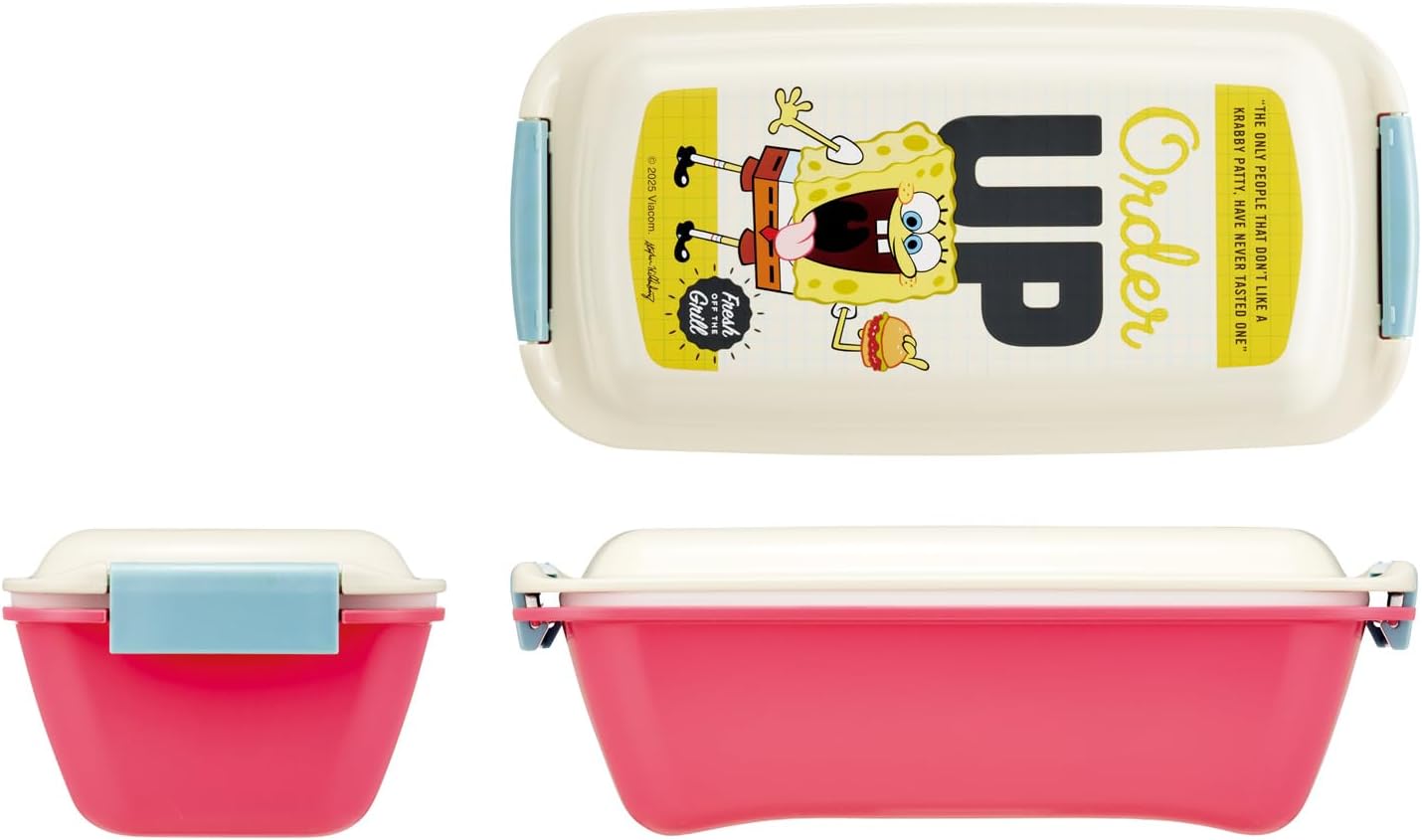 Skater PTLB6B-A Biomass Easy to Clean Lunch Box, 1-Tier, 18.0 fl oz (530 ml), Fluffy Serving Container, Dome-Shaped Lid, Dishwasher Safe, Microwave Safe, Made in Japan