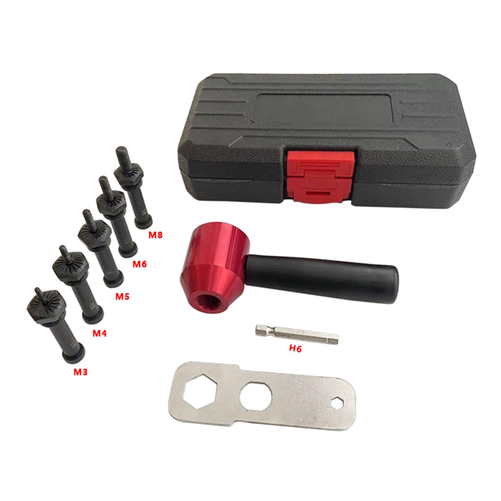 Pistole rivettatrici elettriche Pistole per dadi Rivettatrici elettriche Pistole per dadi Rivettatrici elettriche Adattatore Pistole Rivettatrici manuali Trapano elettrico Rivettatura