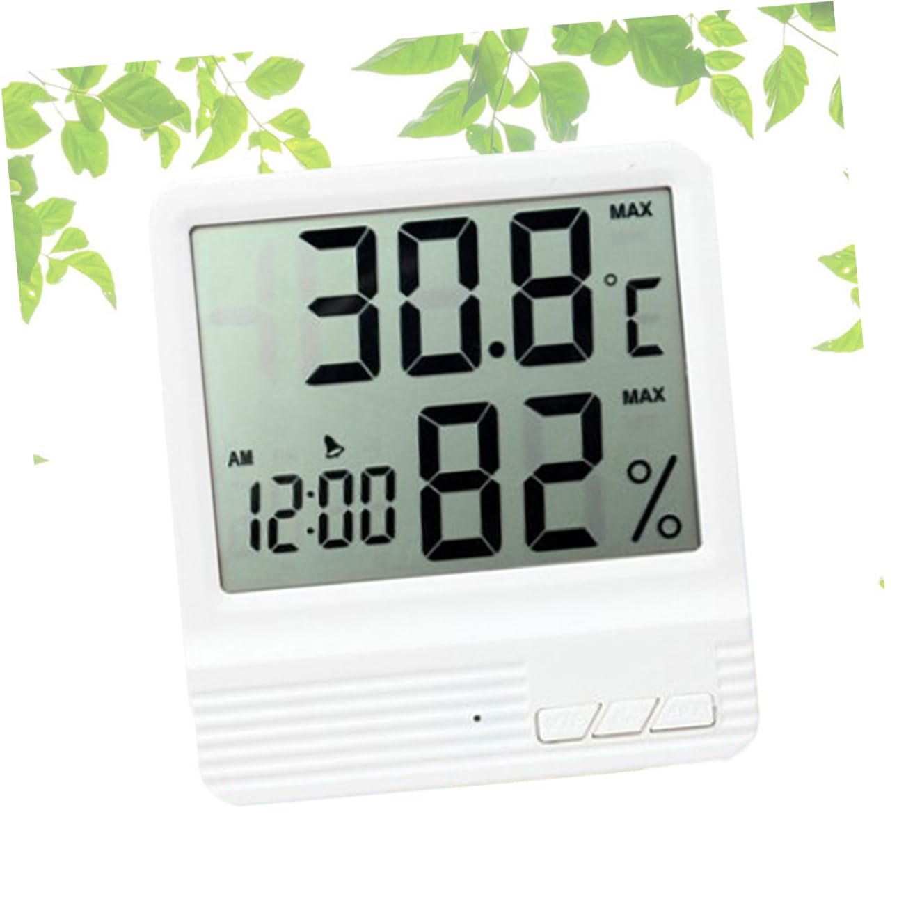Gadpiparty Door Digital Hygrometer Portable Temp Humidity Monitor Wall Mount or Table St