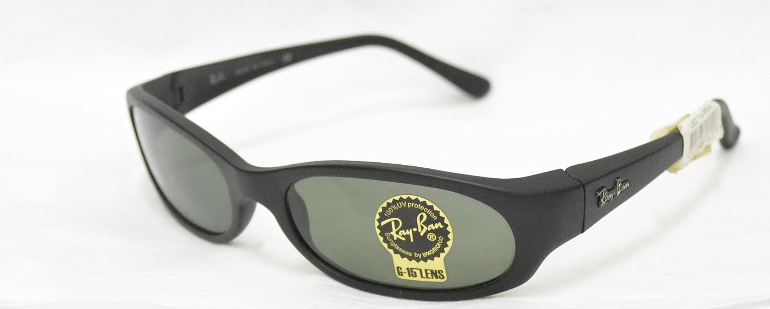 Ray-Ban Occhiali da Sole RB 4002 601S Nero Lenti 100% UV Block Sunglasses :  Abbigliamento