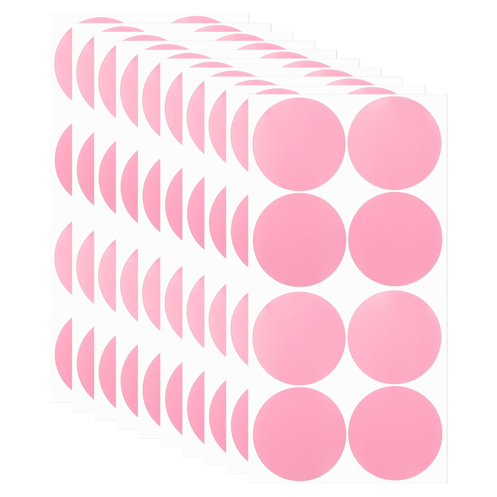 PATIKIL Round Colored Stickers 2"