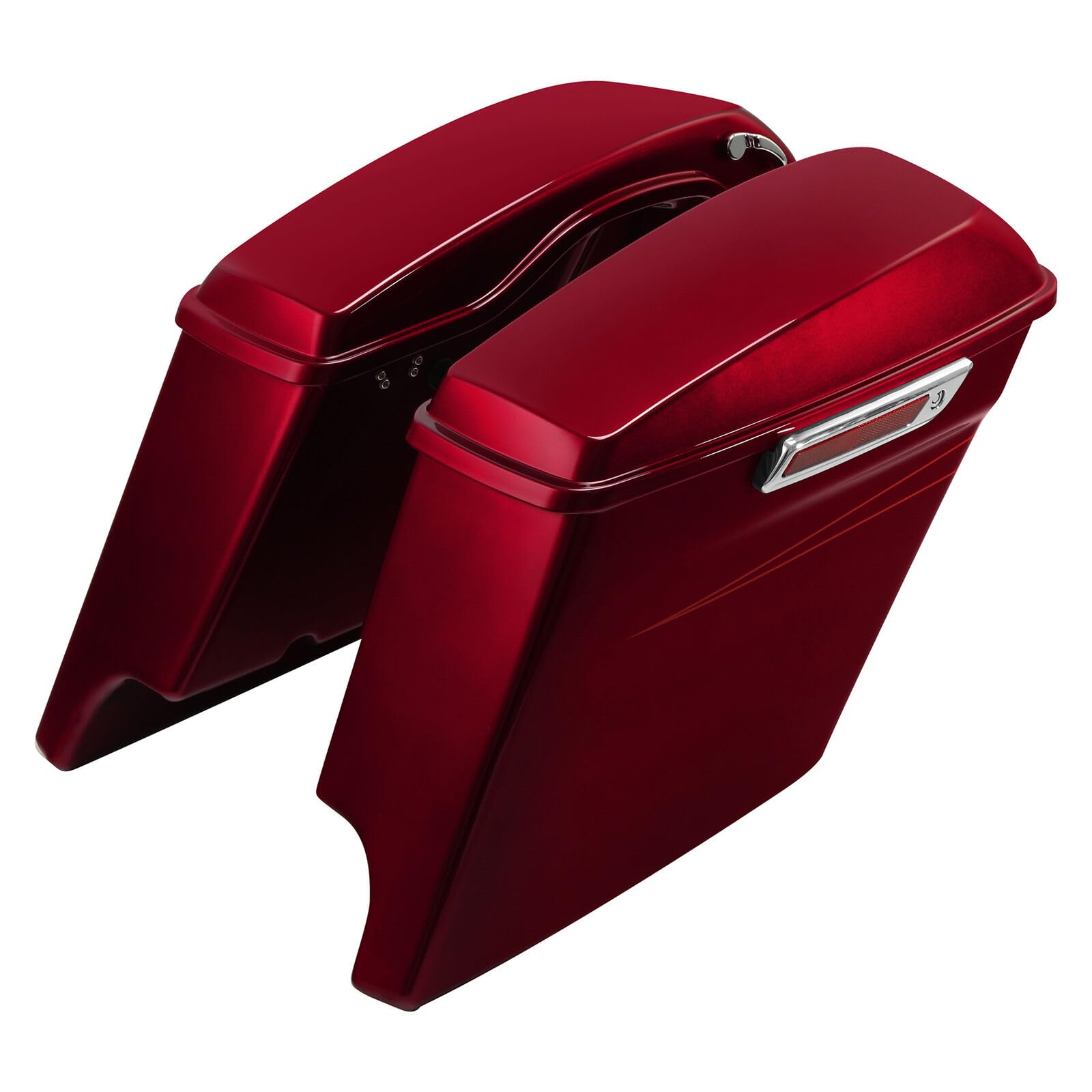 Harley Davidson 5″ Fifty Five Extended Stretched Saddlebag LED Fender