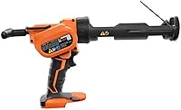 Vista 2 de RIDGID Pistola de calafateo inalámbrica de 18 V de 10 onzas y pistola adhesiva