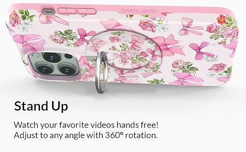 Miniatura 8 de Velvet Caviar Compatible con MagSafe Phone Grip  Soporte de anillo magnético con soporte ajustable  Accesorios MagSafe extraíbles para iPhone 12,