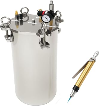 15L Dispenser Pressure Tank Stainless Steel Storage Bucket
